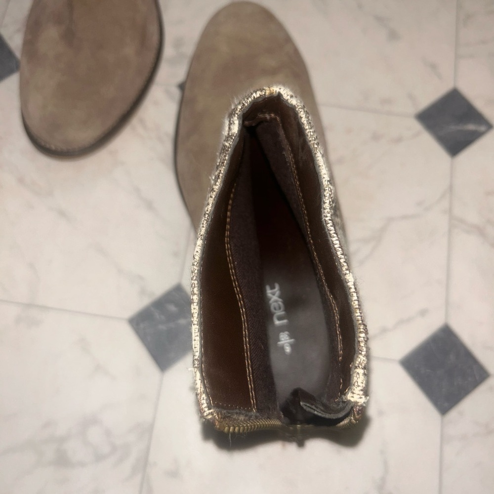 Brown And Patterned Ankle Boots - image 2